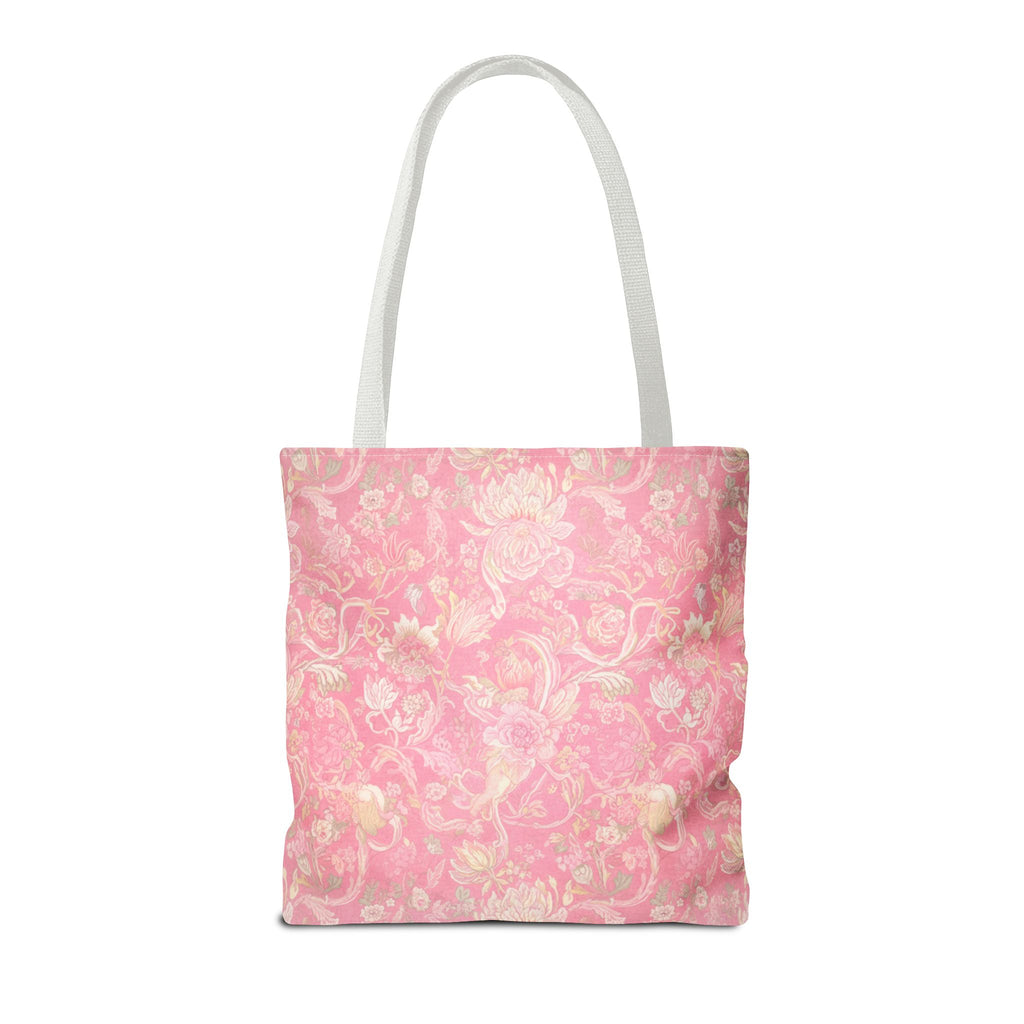 Charming Chaos Pink Tote Bag — "A Little Chaos, A Lot of Charm" All-Over-Print