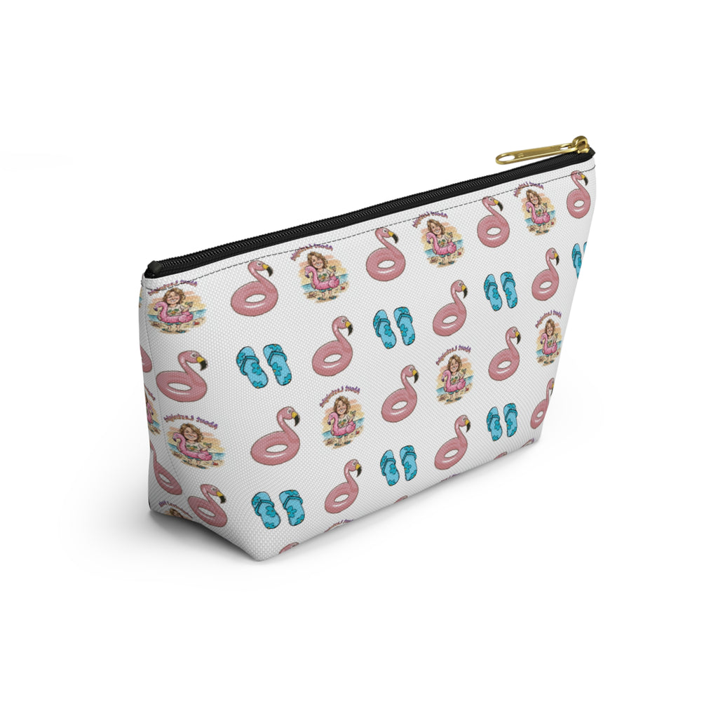 "About Lastnight" Accessory Pouch w T-bottom