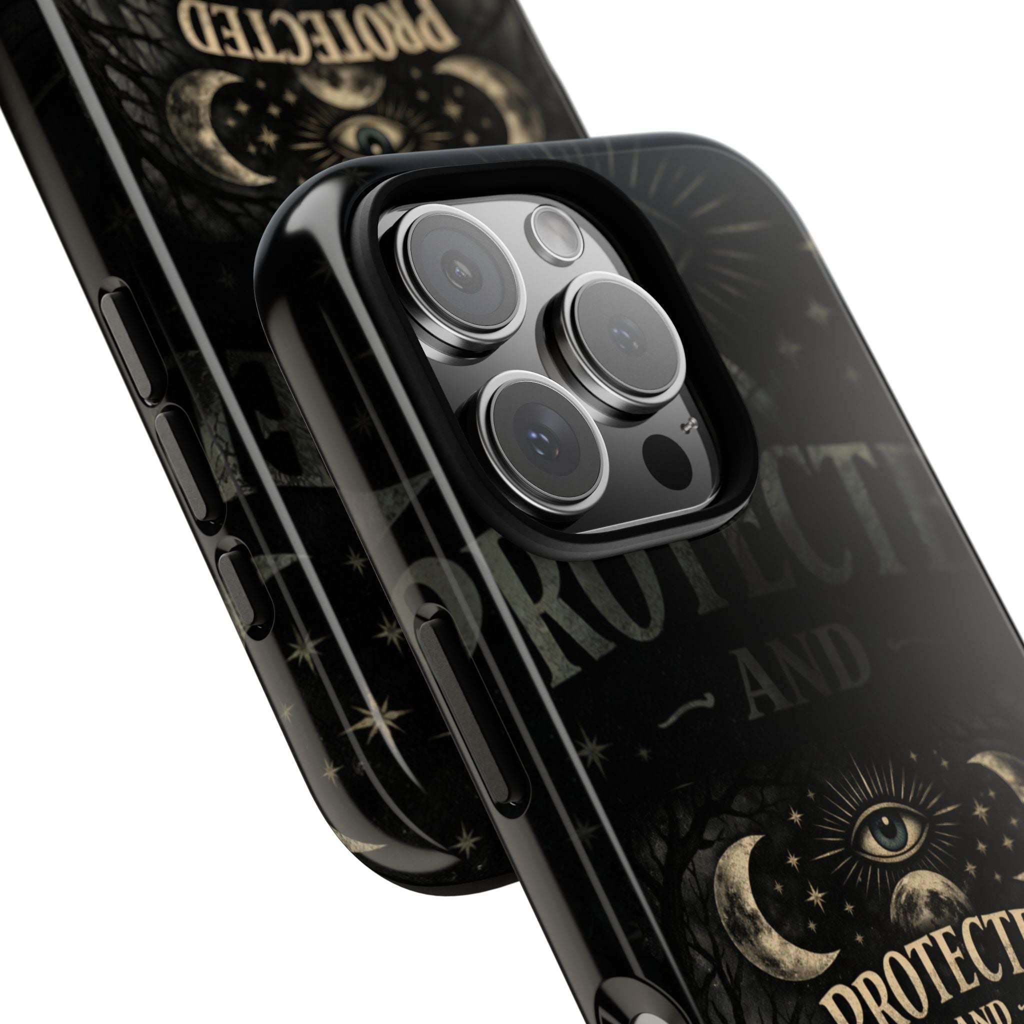 Phone Case — Gothic 'Protected and Petty' Tough Protective Cover