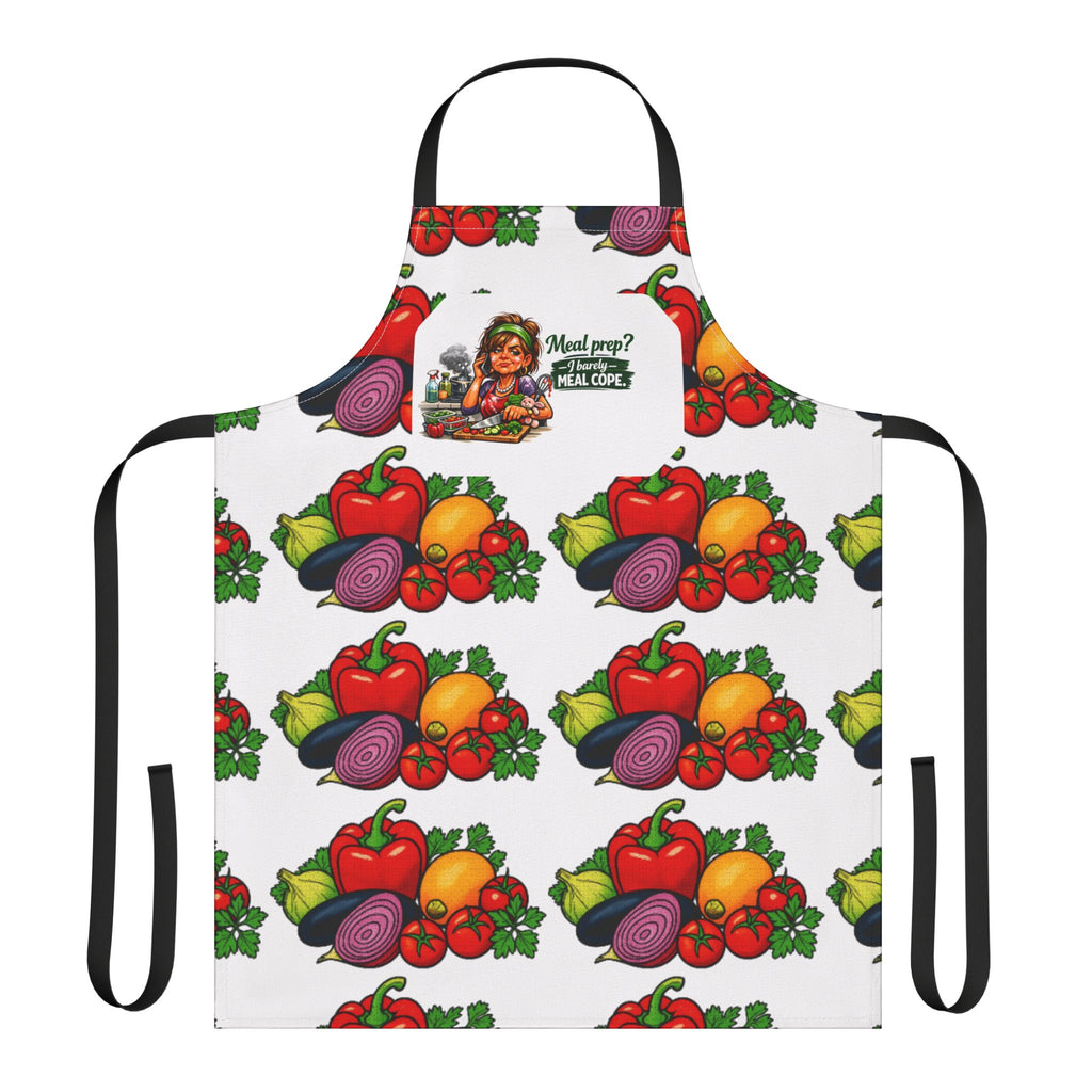 Sassy Chef Apron – "Meal Prep, I Can Barely Meal Cope"