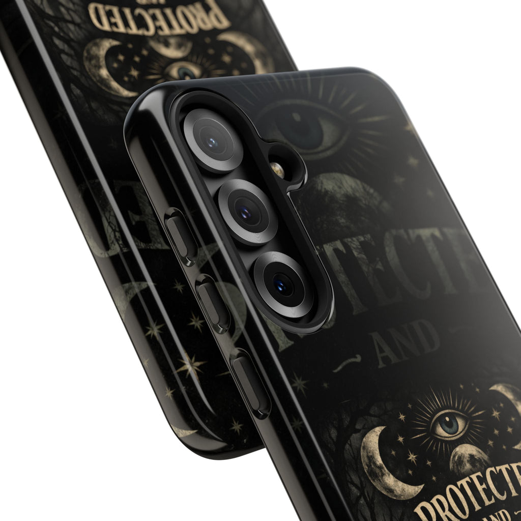 Phone Case — Gothic 'Protected and Petty' Tough Protective Cover