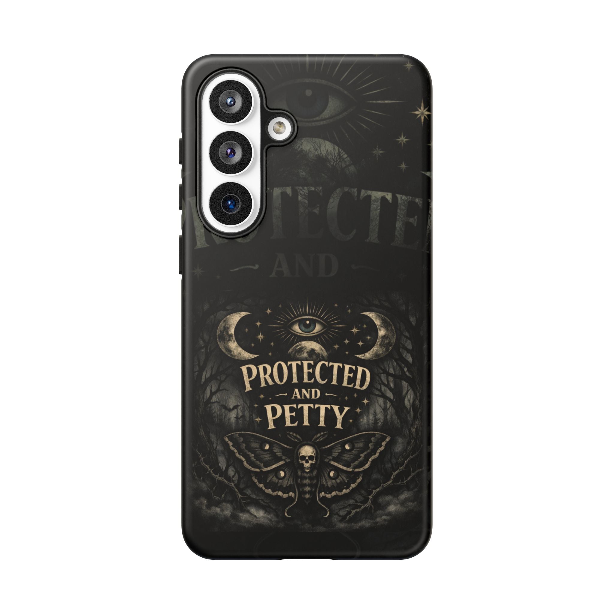 Phone Case — Gothic 'Protected and Petty' Tough Protective Cover