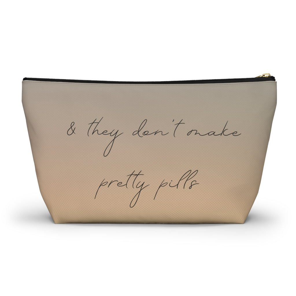 Accessory Pouch — Retro Pinup 'So What If I’m Crazy…You’re Ugly' Cosmetic Bag