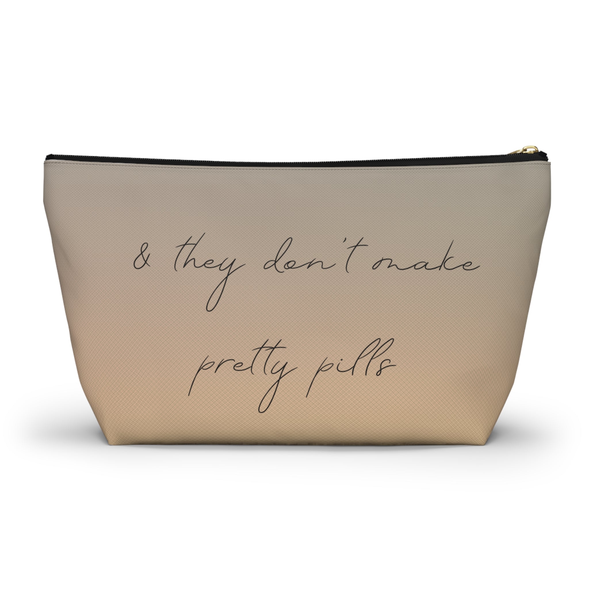 Accessory Pouch — Retro Pinup 'So What If I’m Crazy…You’re Ugly' Cosmetic Bag
