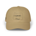 Florence Oregon Outline Dad Cap — Minimal State Map Baseball Hat