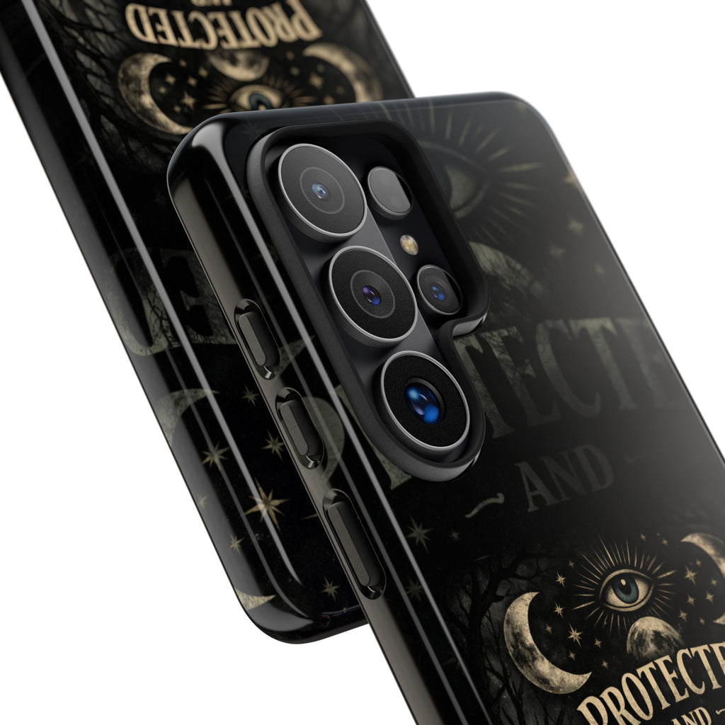 Phone Case — Gothic 'Protected and Petty' Tough Protective Cover