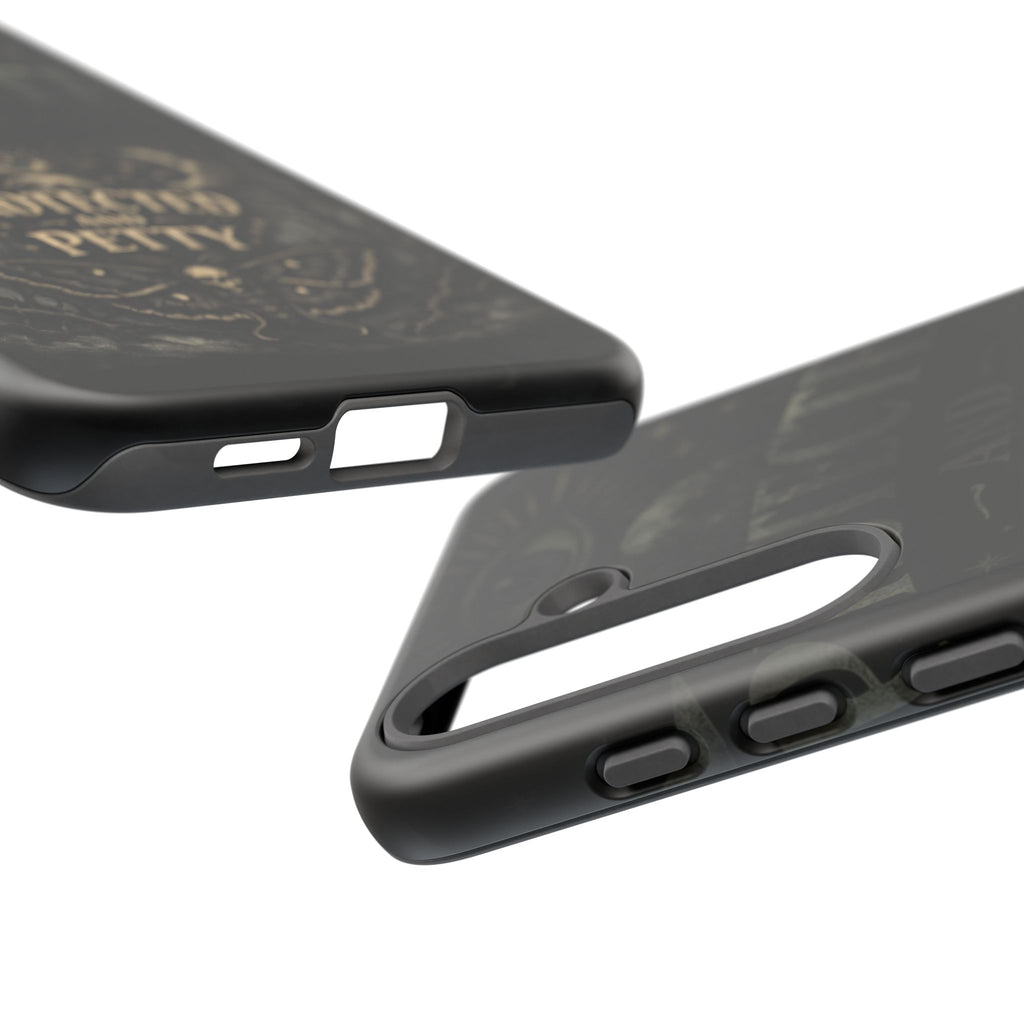 Phone Case — Gothic 'Protected and Petty' Tough Protective Cover