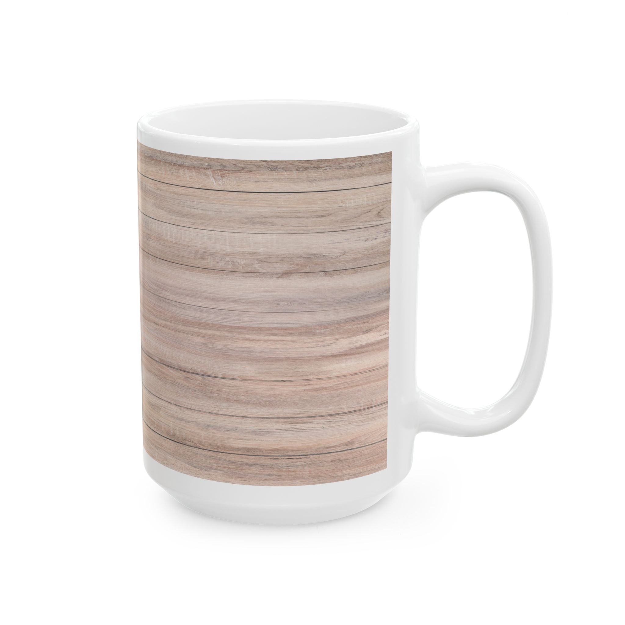 Undiagnosed Raccoon wearing cowboy hat Ceramic Mug –  Rustic Coffee Cup (15oz)