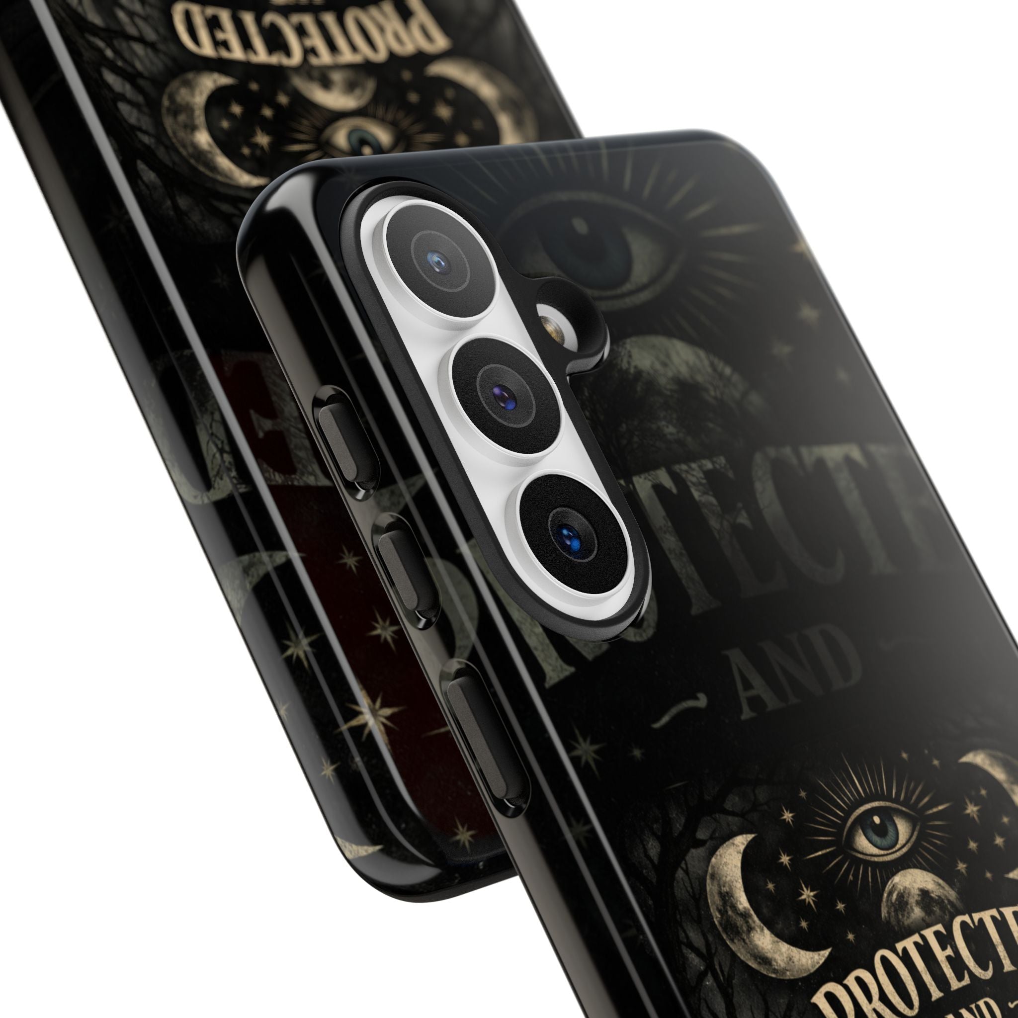 Phone Case — Gothic 'Protected and Petty' Tough Protective Cover