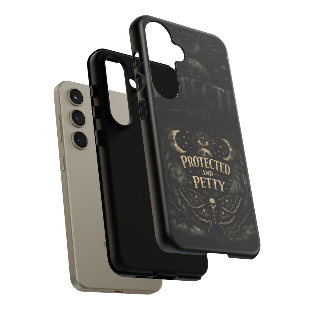 Phone Case — Gothic 'Protected and Petty' Tough Protective Cover
