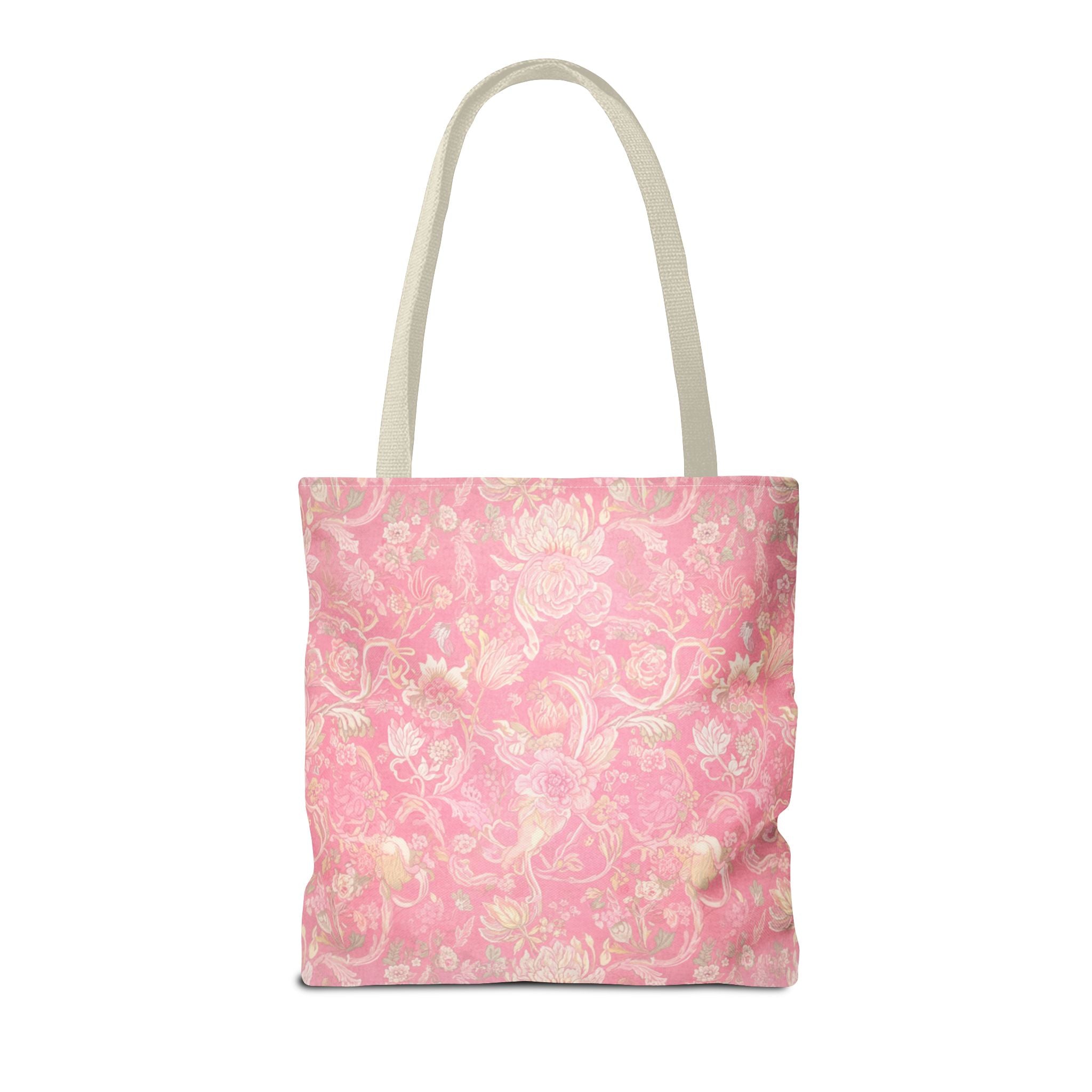 Charming Chaos Pink Tote Bag — "A Little Chaos, A Lot of Charm" All-Over-Print