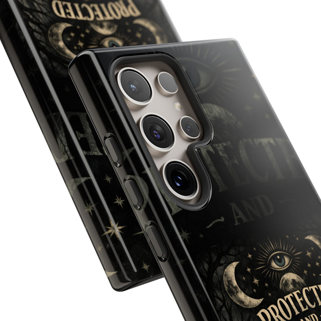 Phone Case — Gothic 'Protected and Petty' Tough Protective Cover