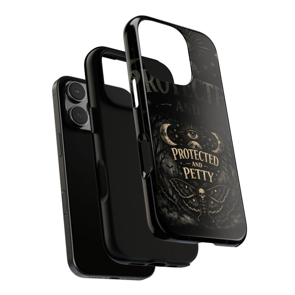 Phone Case — Gothic 'Protected and Petty' Tough Protective Cover