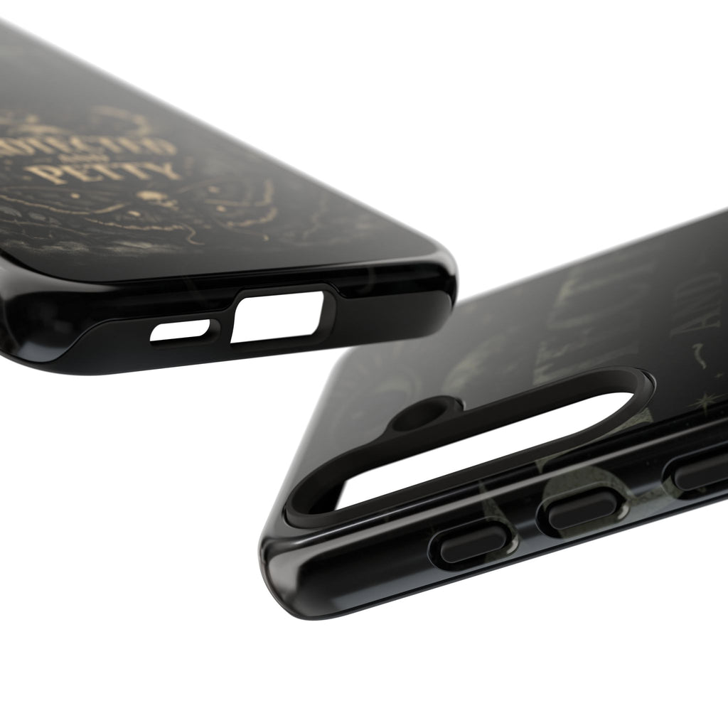 Phone Case — Gothic 'Protected and Petty' Tough Protective Cover