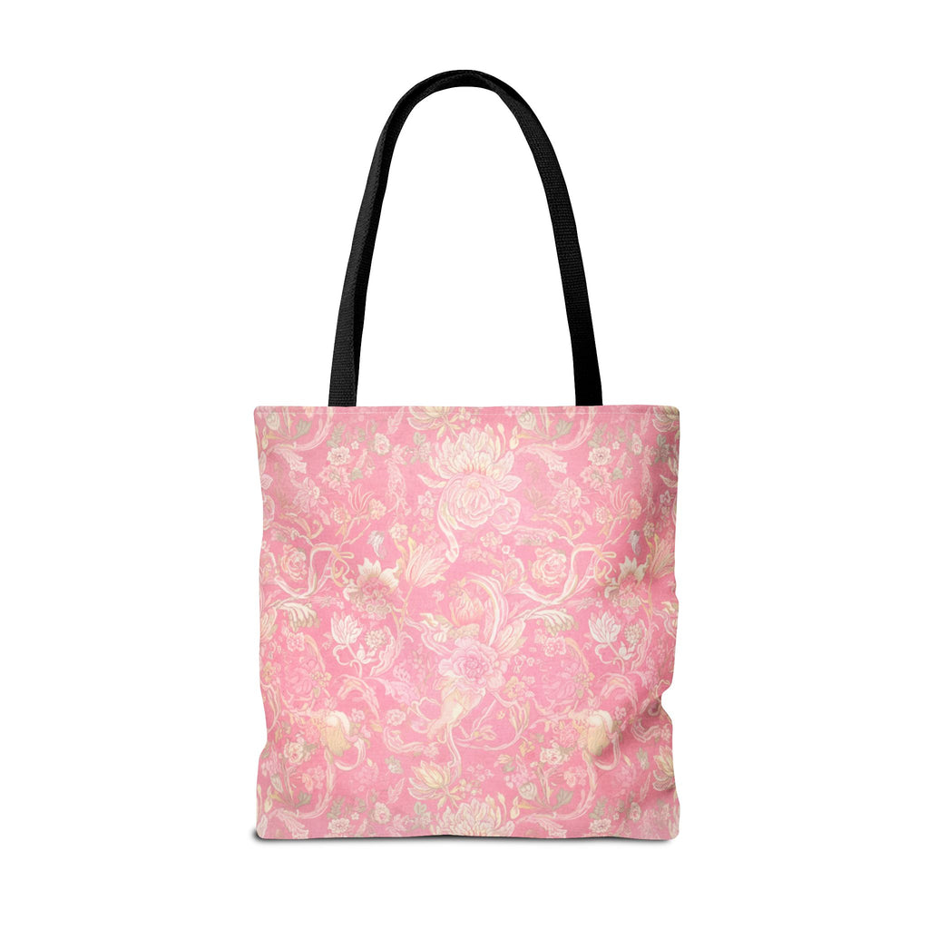 Charming Chaos Pink Tote Bag — "A Little Chaos, A Lot of Charm" All-Over-Print