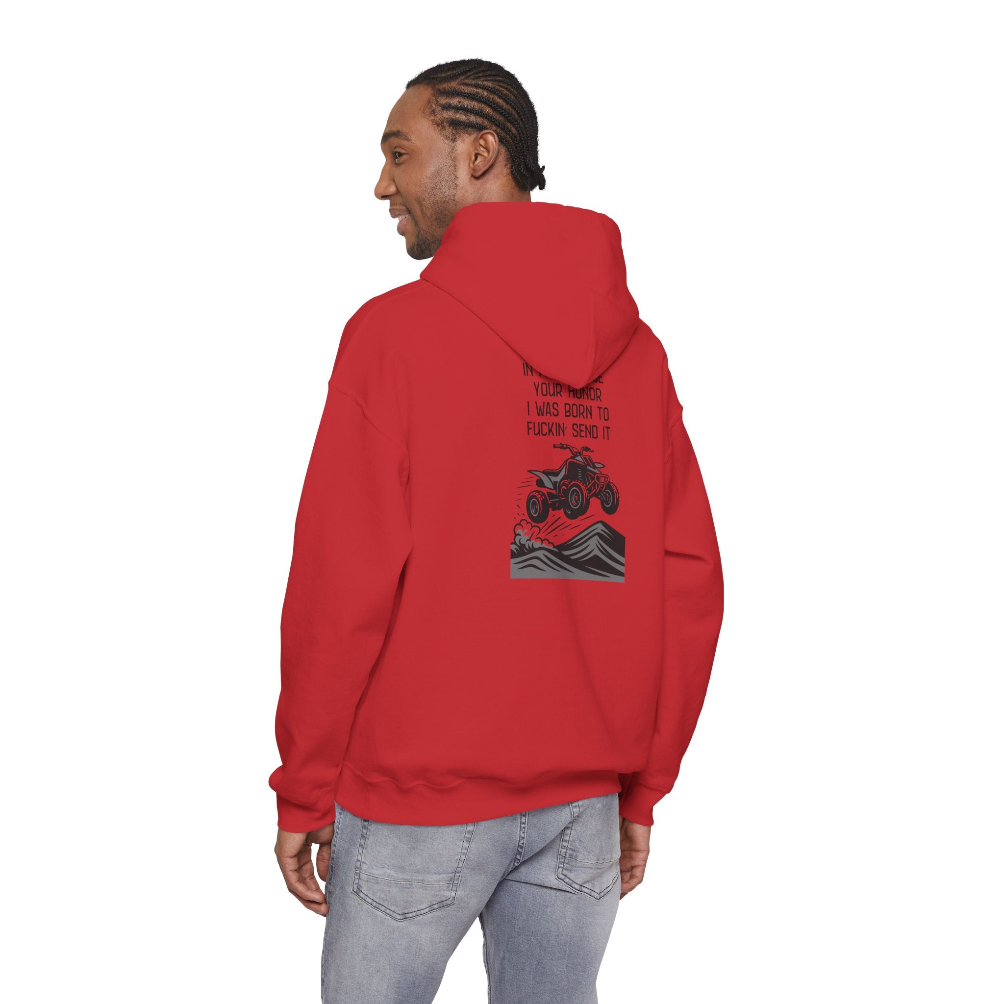 Hoodie — "In My Defense Your Honor" Off‑Road ATV Hoodie