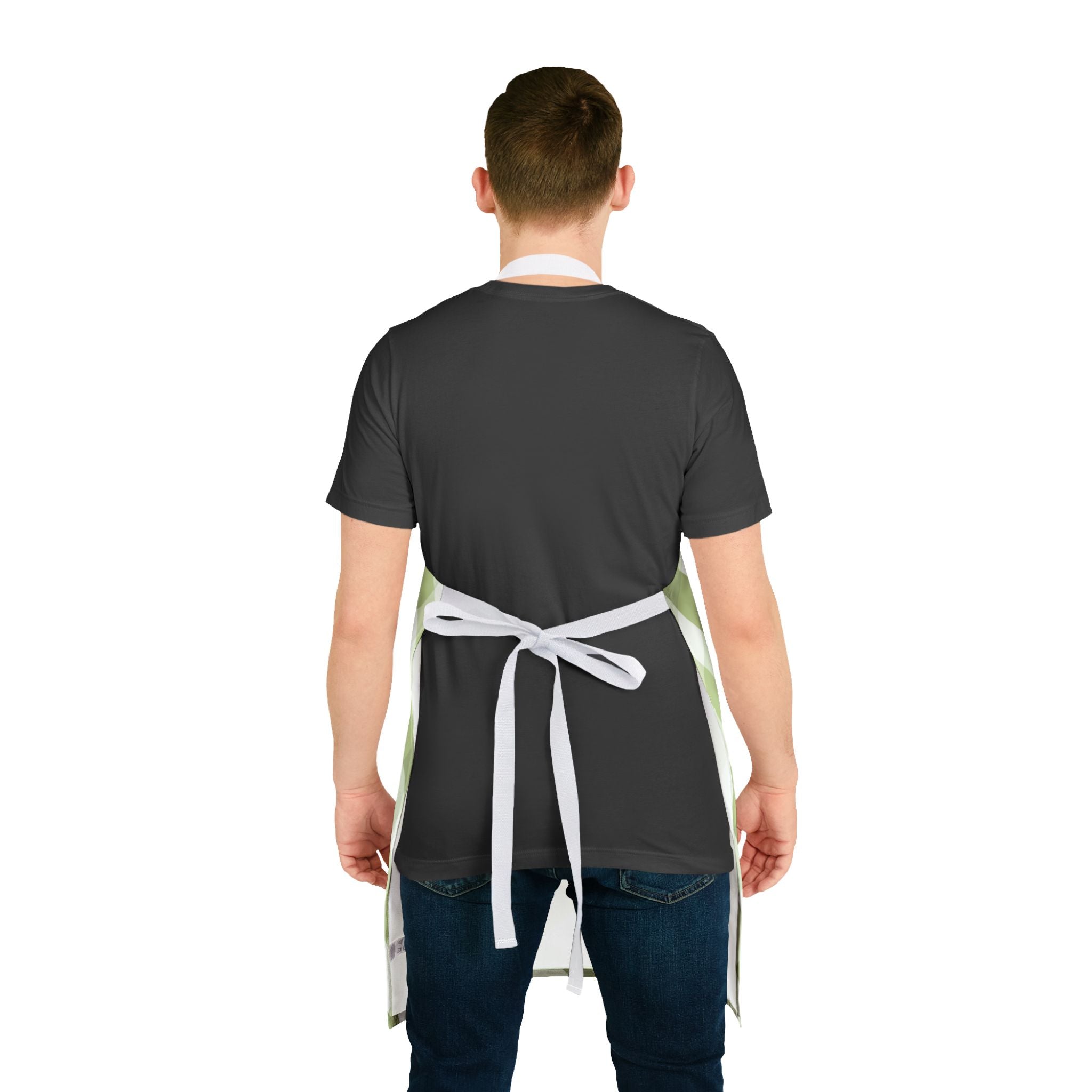 Apron "This Kitchen Runs on Sarcasm" – Plaid Chef Apron for Home Cooks & Gift Giving