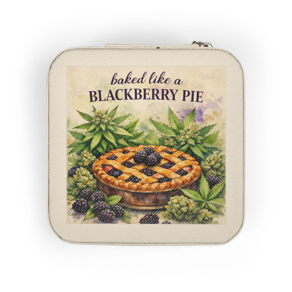 Jewelry Travel Case — 'Baked Like a Blackberry Pie' Compact Organizer