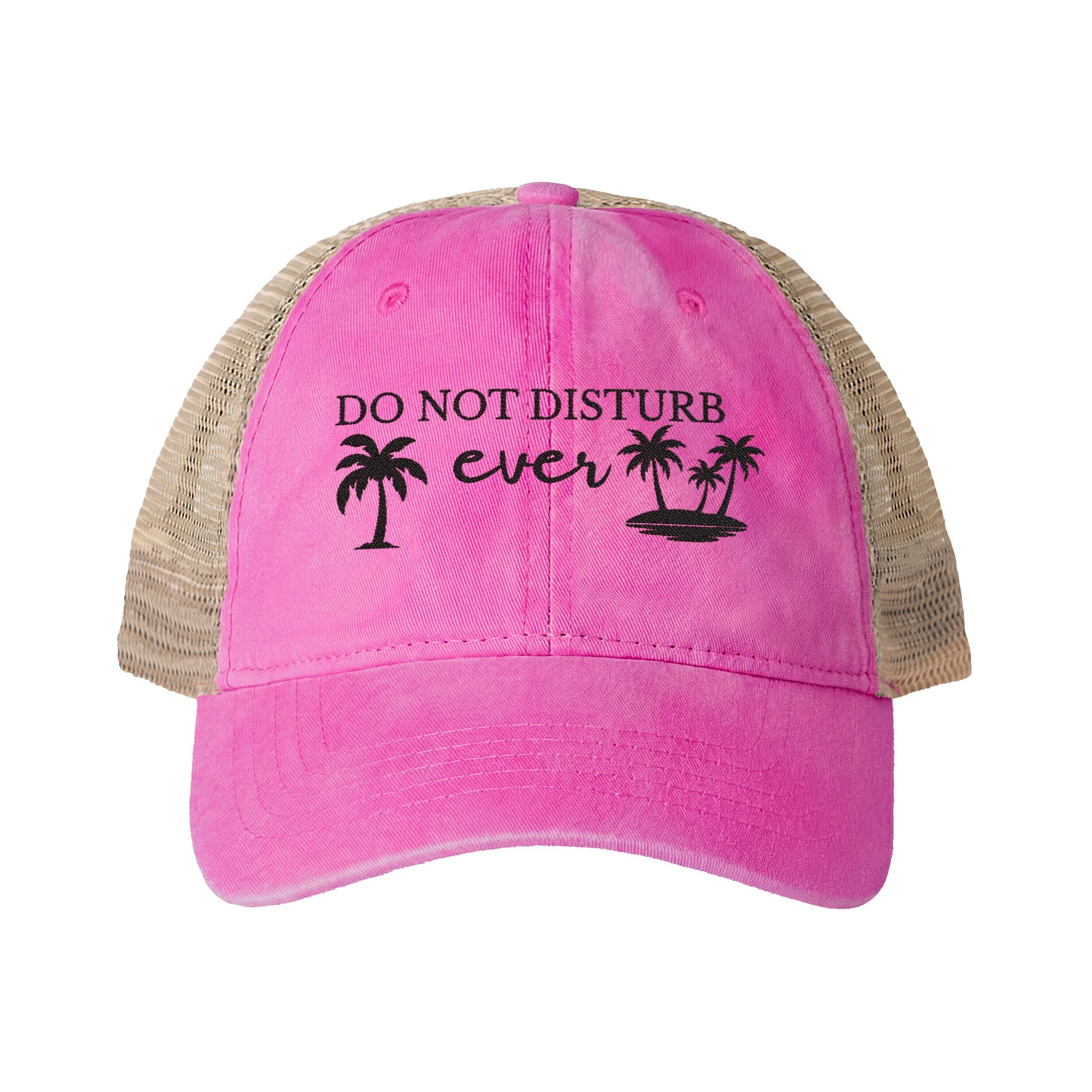 Women's Do Not Disturb Ever Washed Mesh-Back Cap
