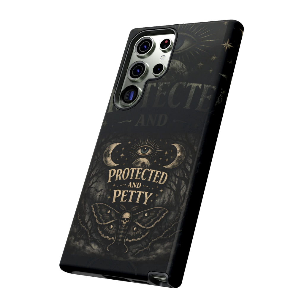 Phone Case — Gothic 'Protected and Petty' Tough Protective Cover