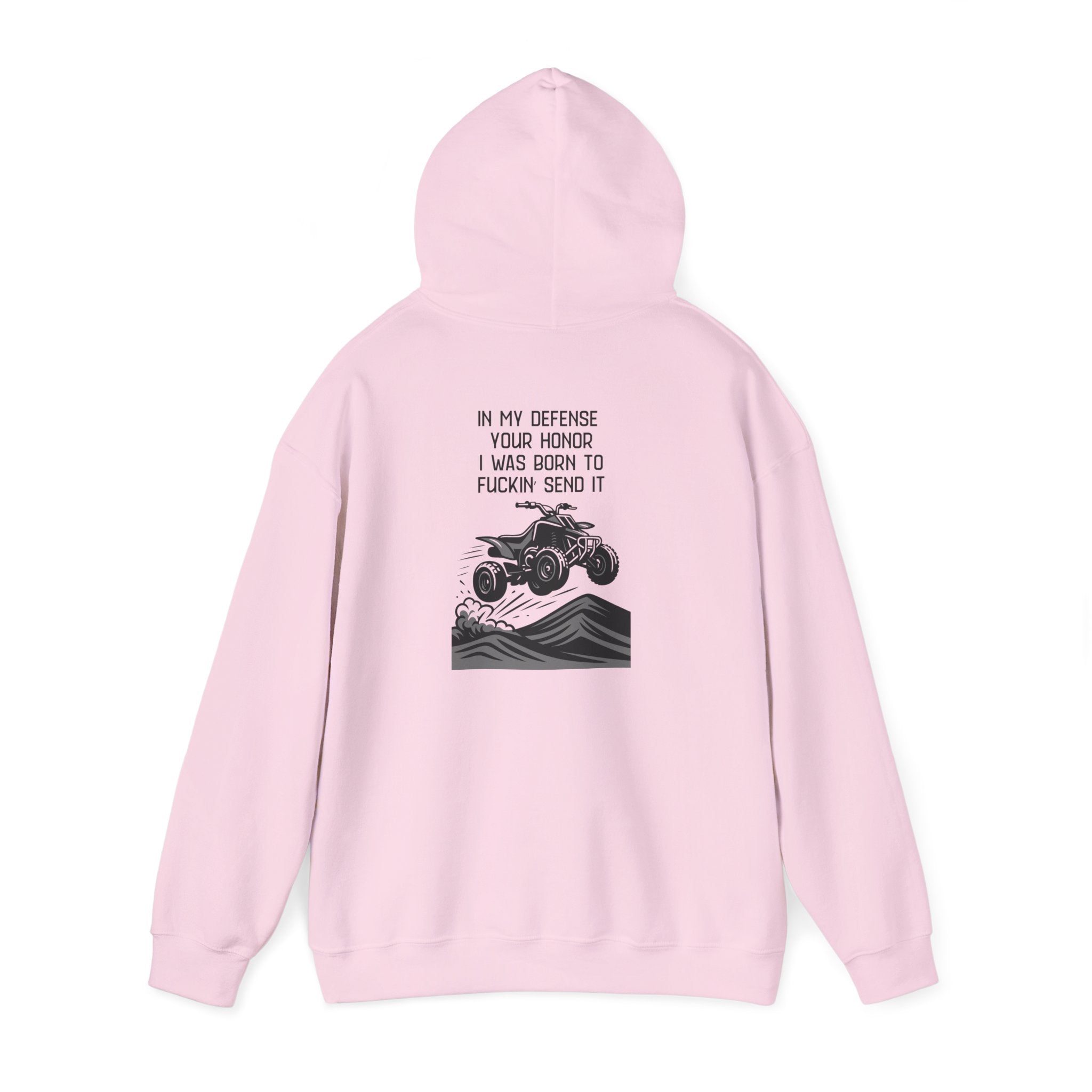 Hoodie — "In My Defense Your Honor" Off‑Road ATV Hoodie