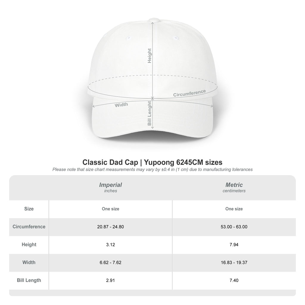Florence Oregon Outline Dad Cap — Minimal State Map Baseball Hat