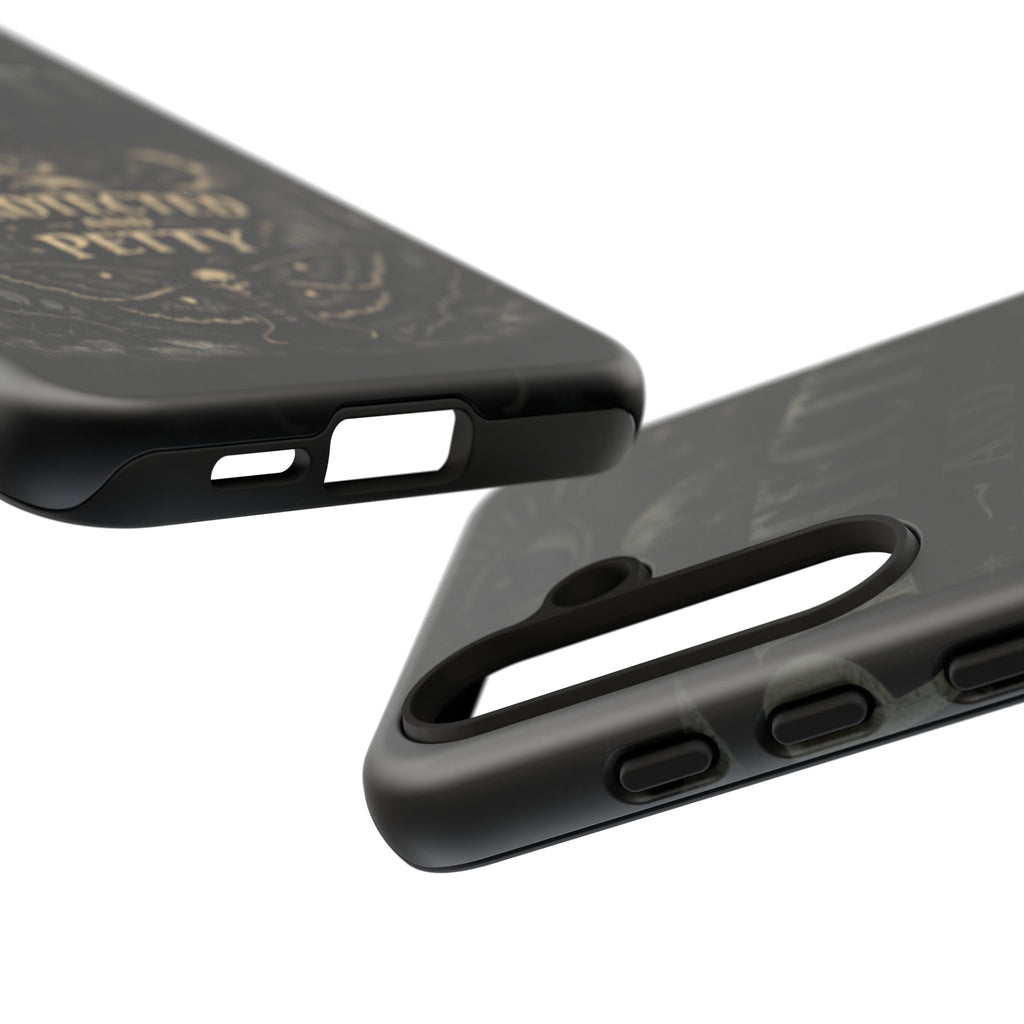 Phone Case — Gothic 'Protected and Petty' Tough Protective Cover