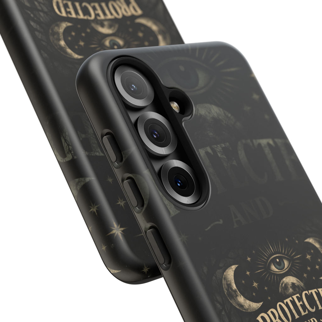Phone Case — Gothic 'Protected and Petty' Tough Protective Cover
