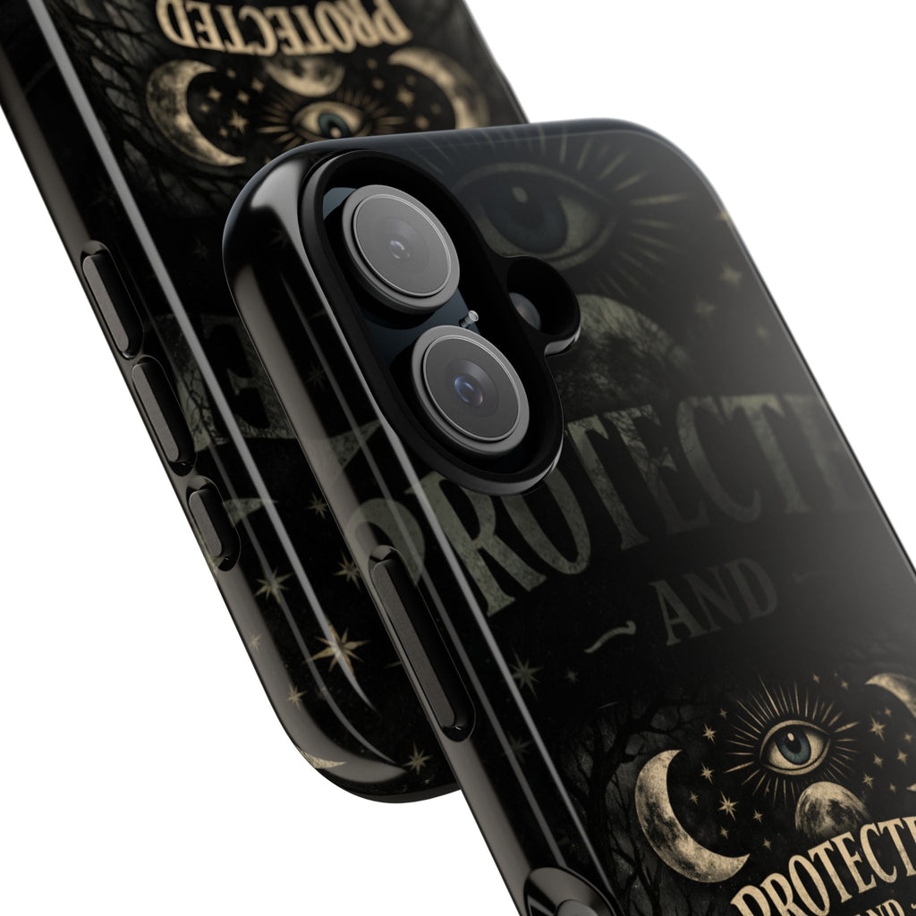 Phone Case — Gothic 'Protected and Petty' Tough Protective Cover