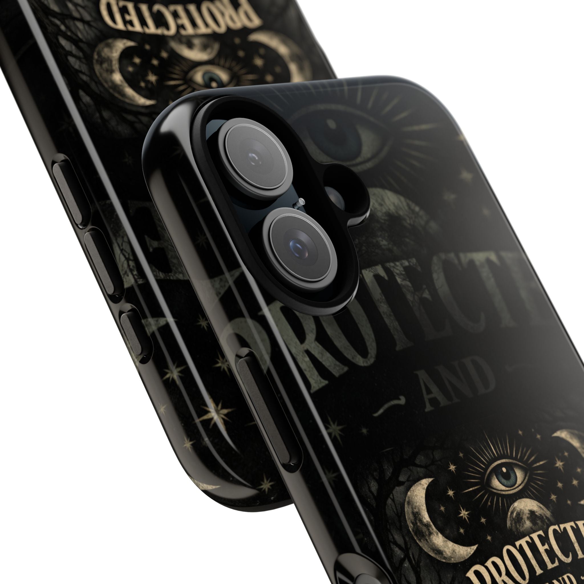 Phone Case — Gothic 'Protected and Petty' Tough Protective Cover