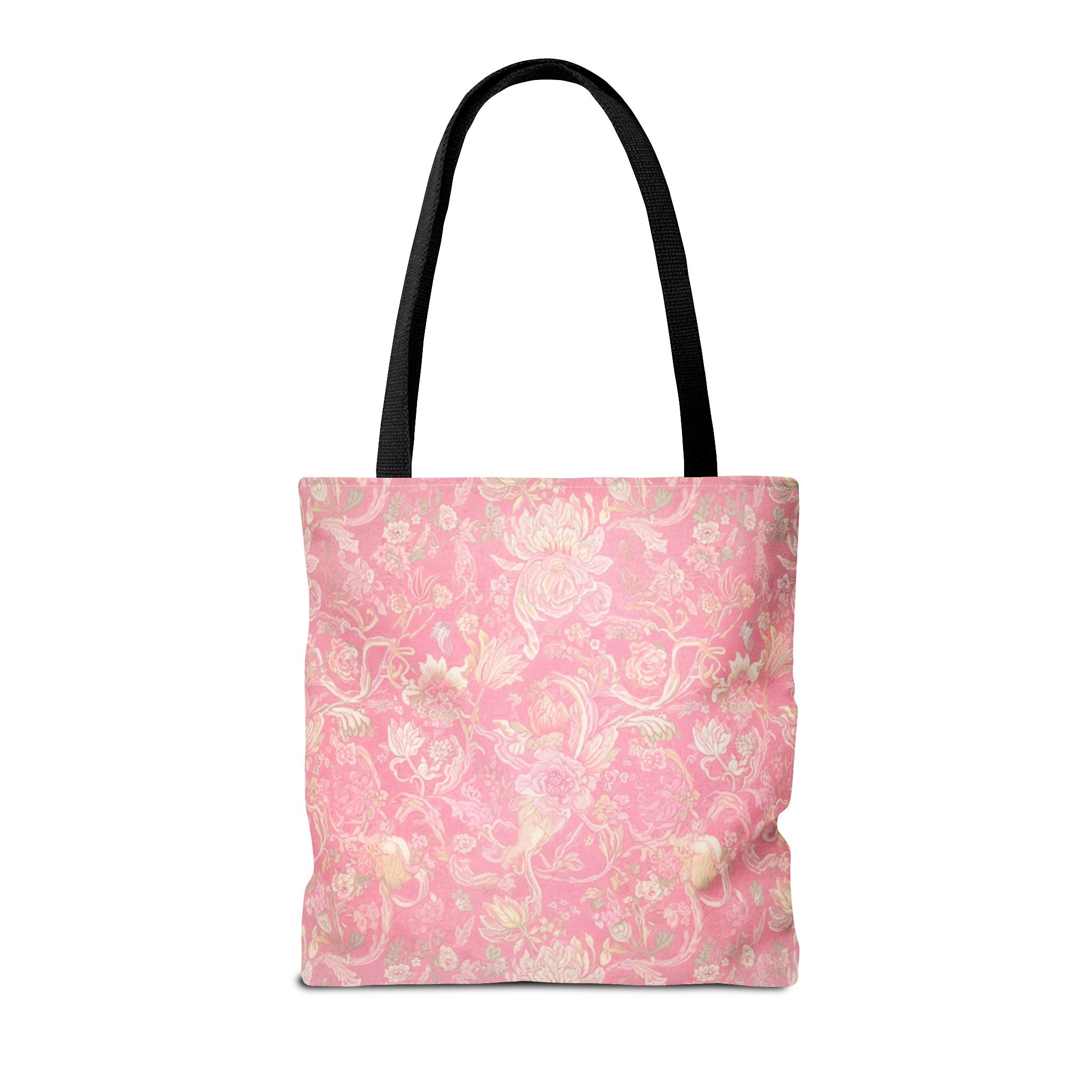 Charming Chaos Pink Tote Bag — "A Little Chaos, A Lot of Charm" All-Over-Print