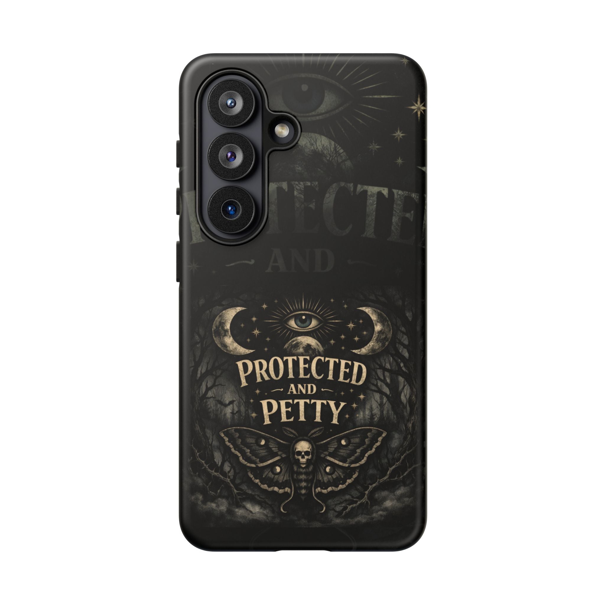Phone Case — Gothic 'Protected and Petty' Tough Protective Cover