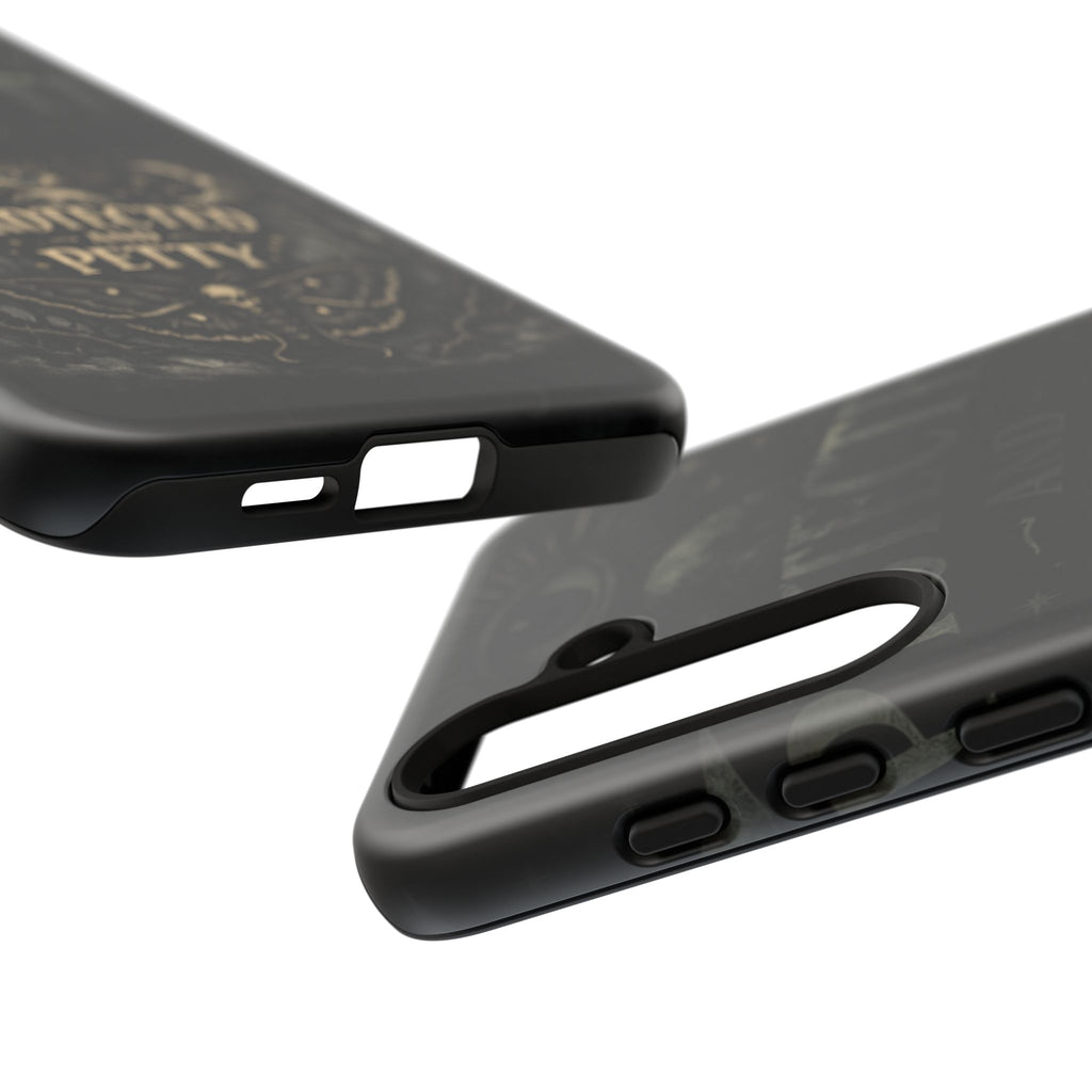 Phone Case — Gothic 'Protected and Petty' Tough Protective Cover
