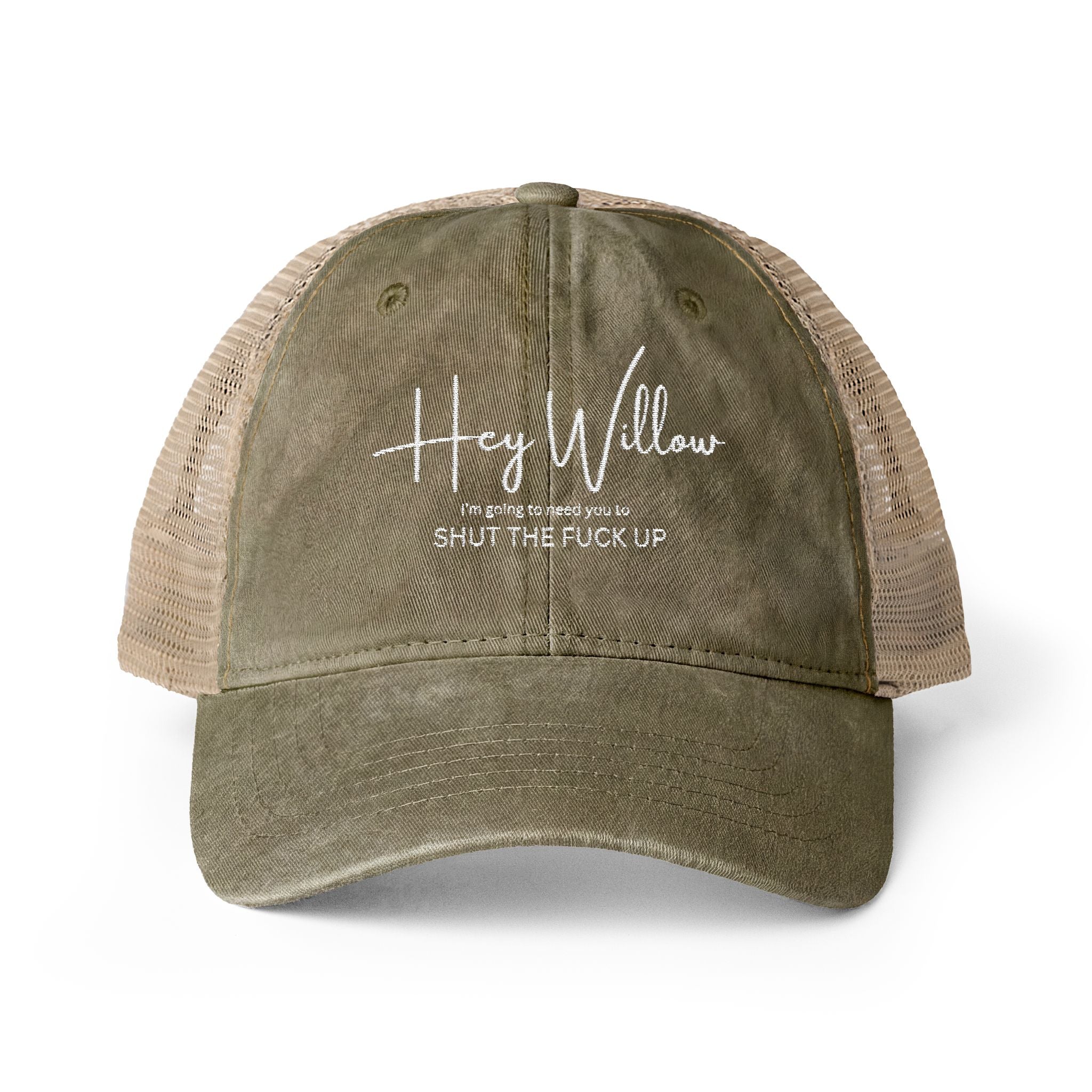Women's Washed Hey Willow... Mesh-Back Cap