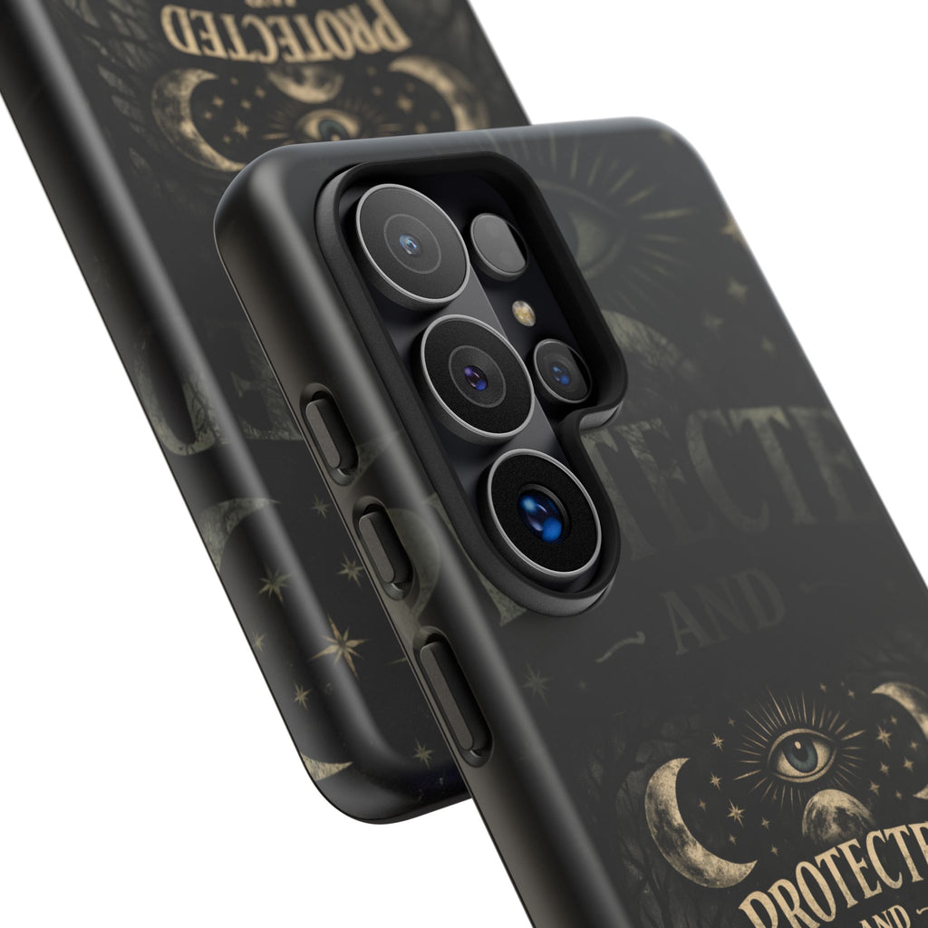 Phone Case — Gothic 'Protected and Petty' Tough Protective Cover