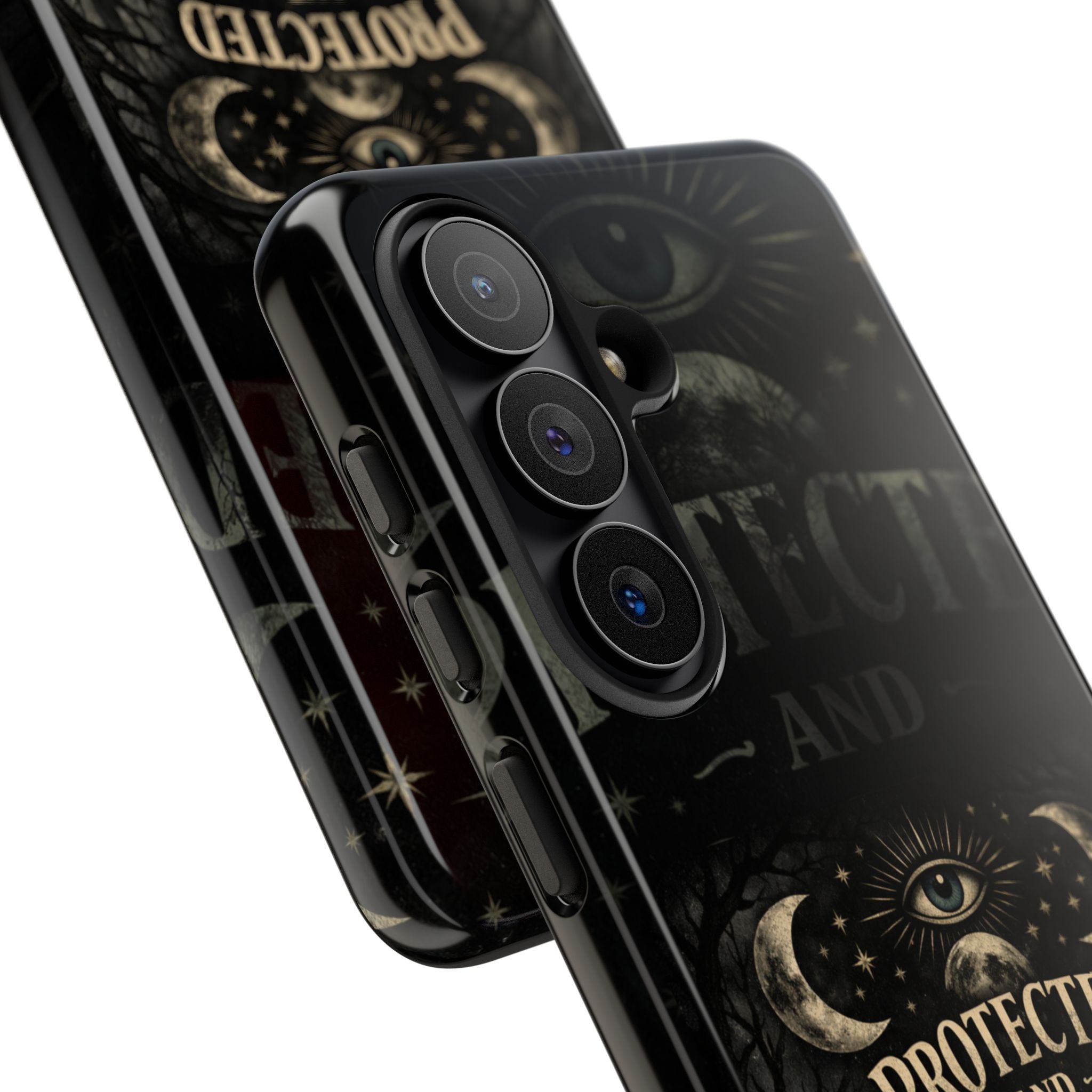 Phone Case — Gothic 'Protected and Petty' Tough Protective Cover