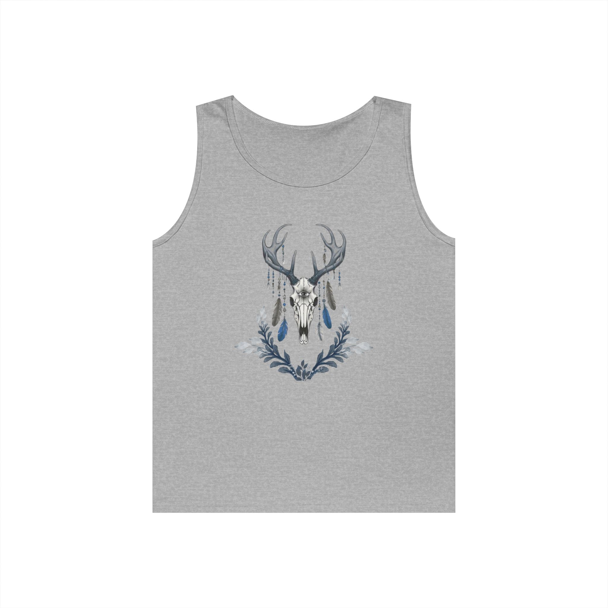 Deer Skull Boho Tank