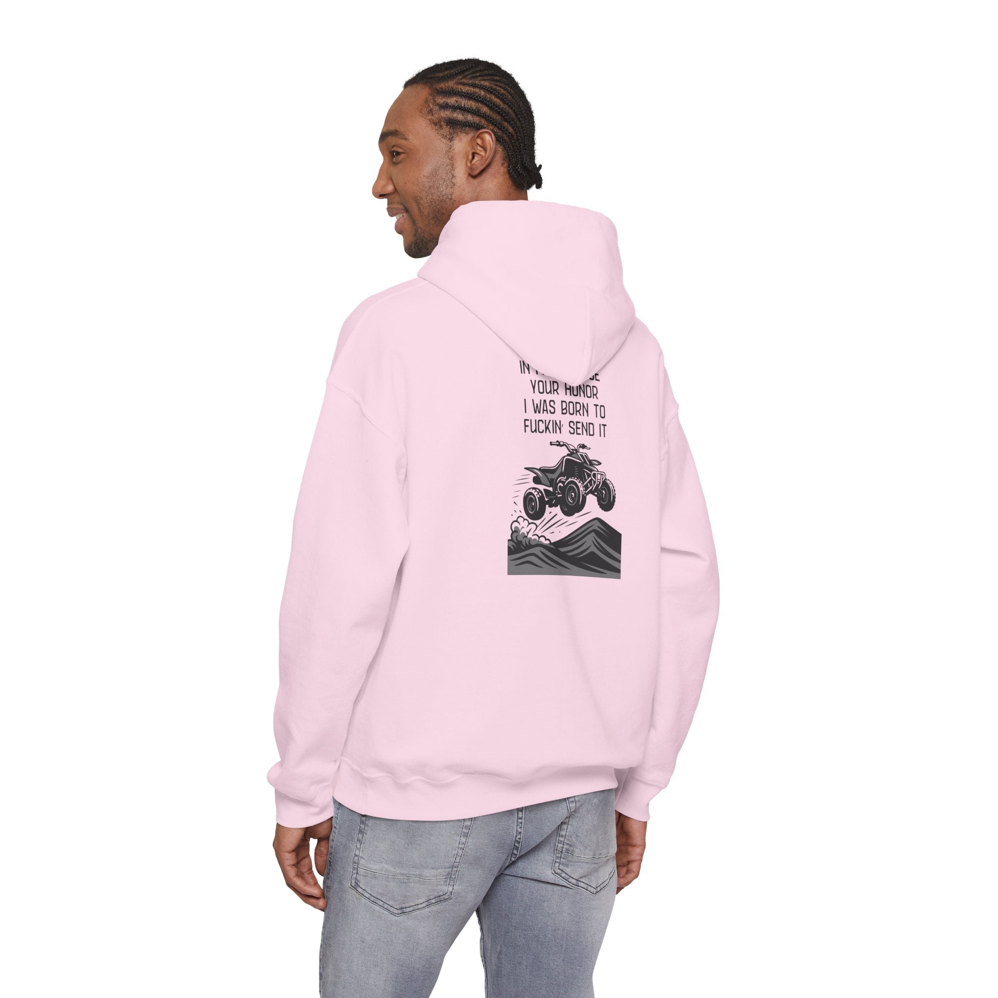 Hoodie — "In My Defense Your Honor" Off‑Road ATV Hoodie