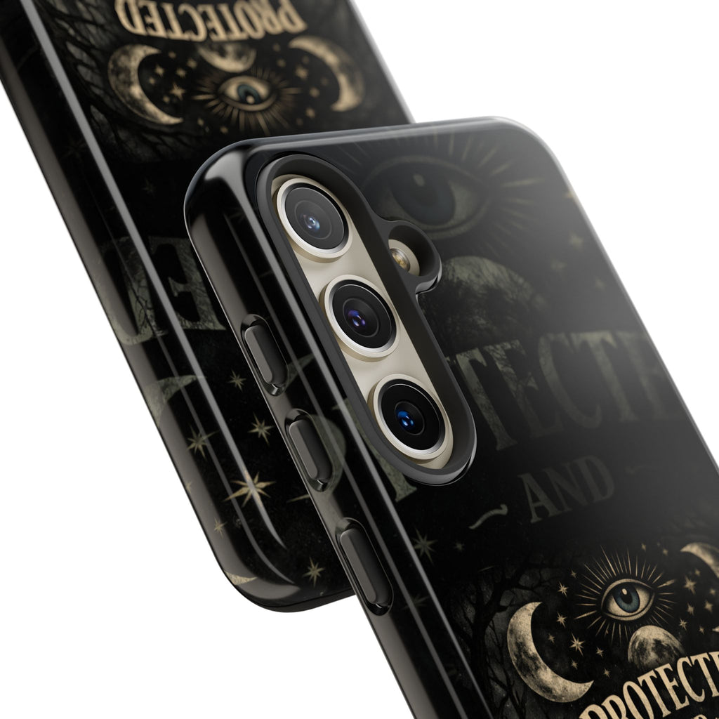 Phone Case — Gothic 'Protected and Petty' Tough Protective Cover