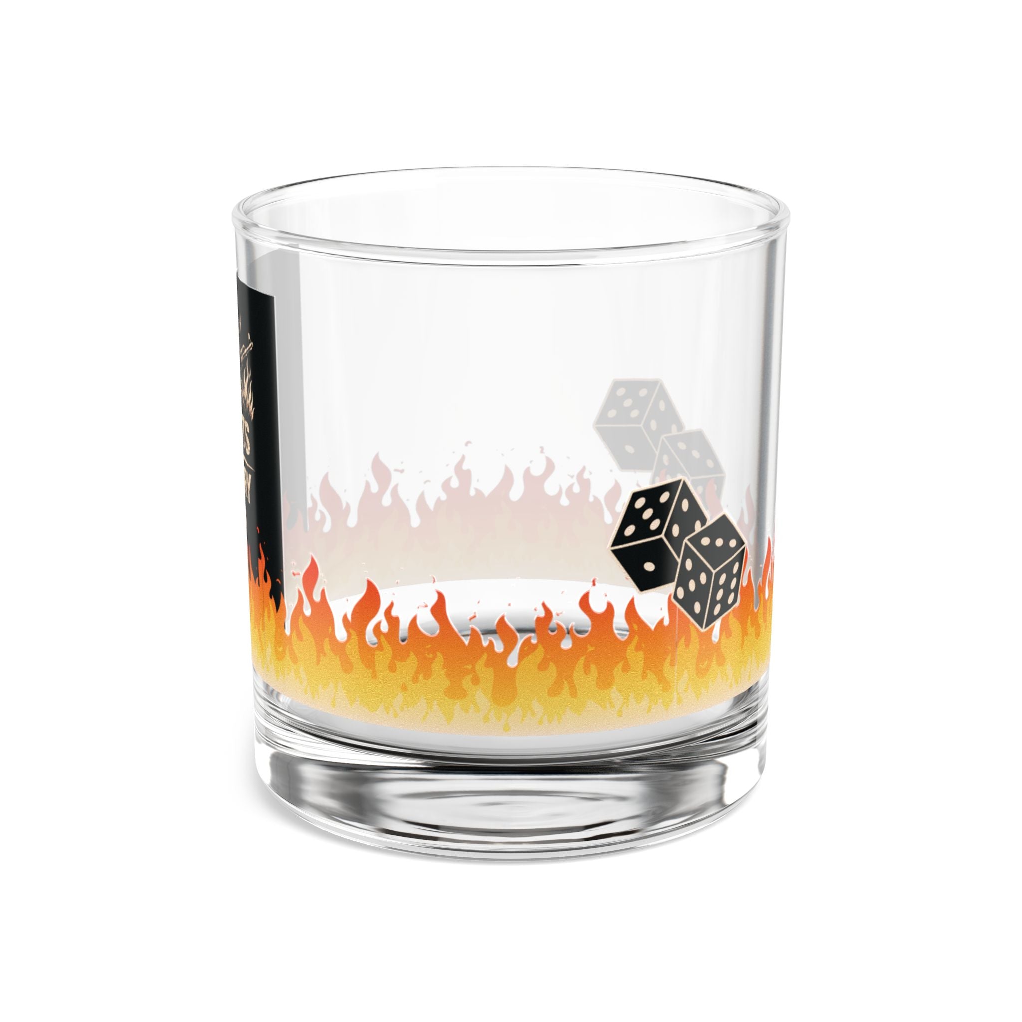 Whiskey Rocks Glass - Masculine Energy 10oz