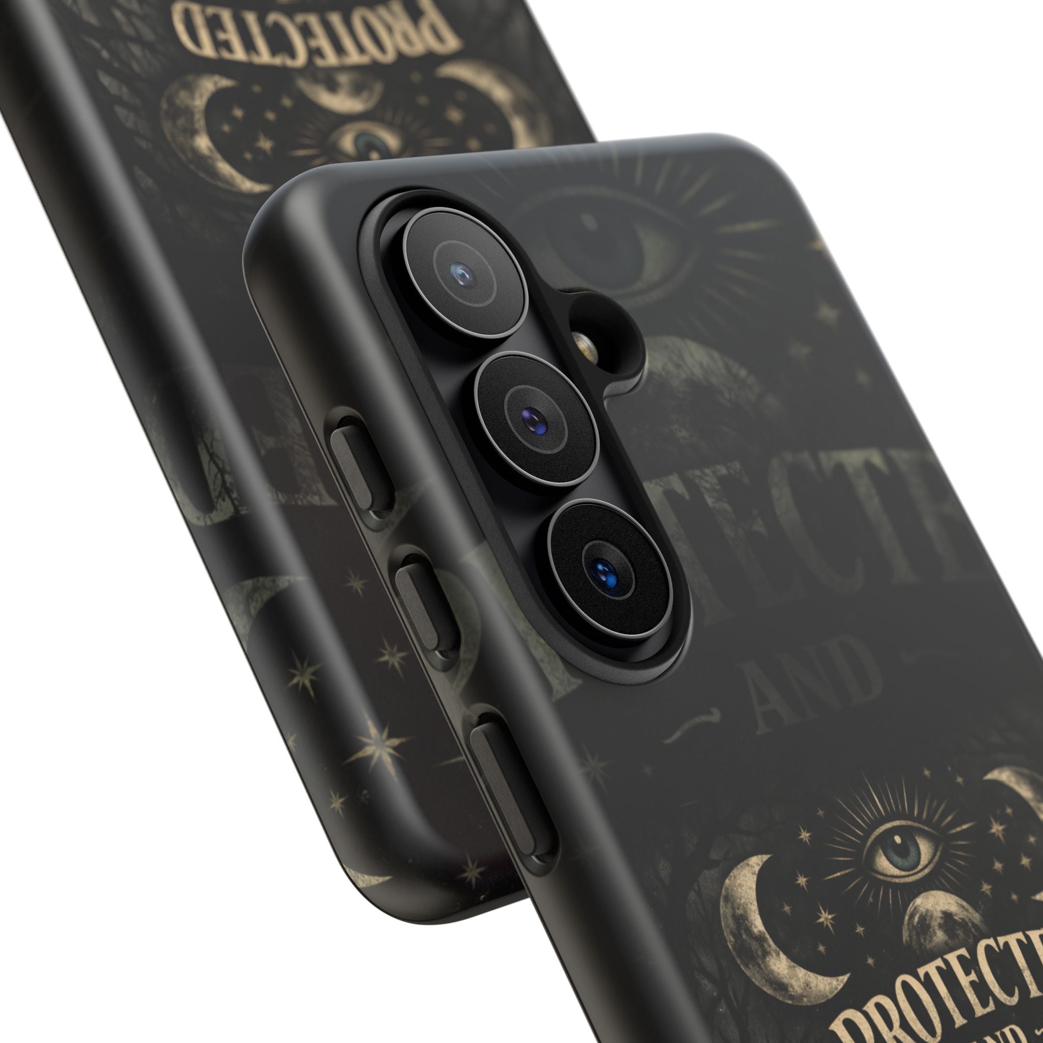 Phone Case — Gothic 'Protected and Petty' Tough Protective Cover