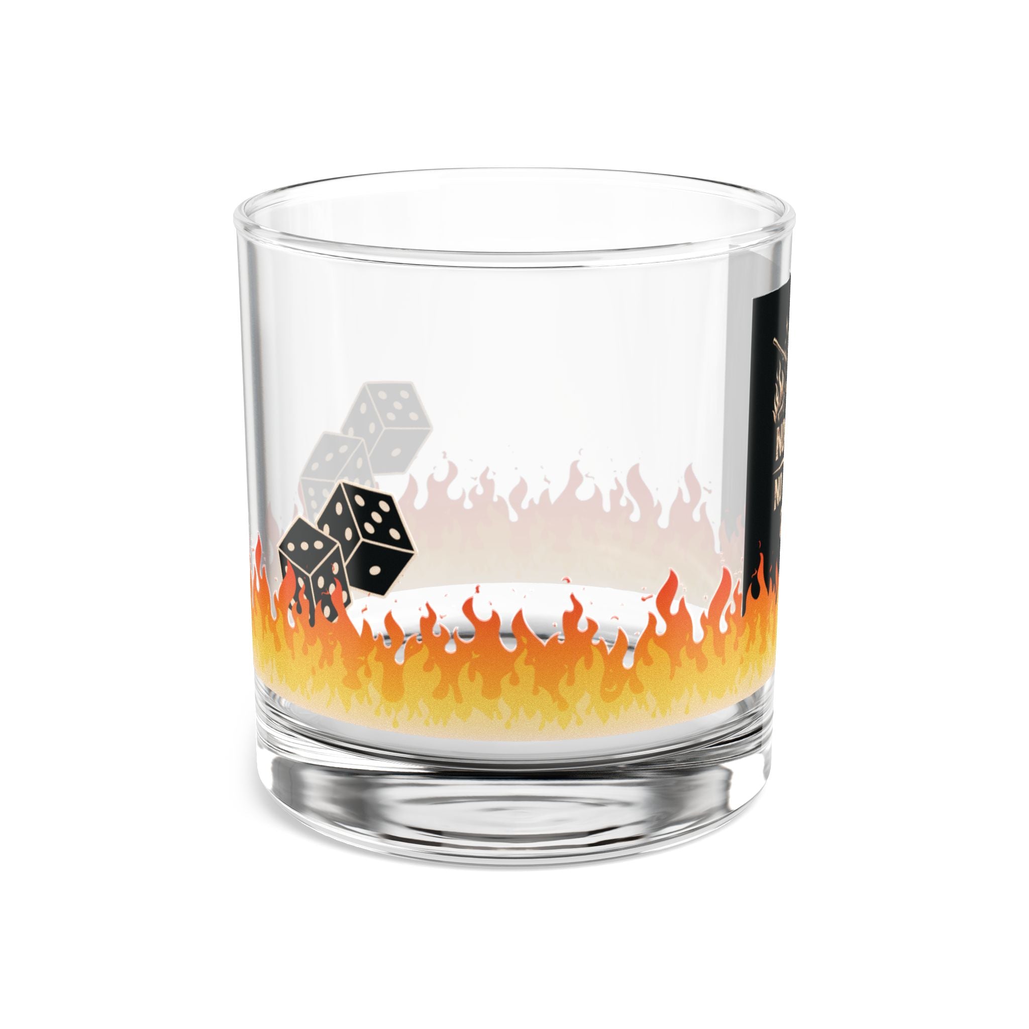 Whiskey Rocks Glass - Masculine Energy 10oz