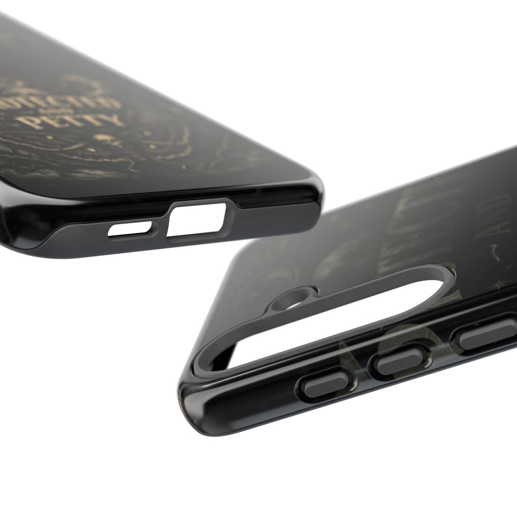 Phone Case — Gothic 'Protected and Petty' Tough Protective Cover