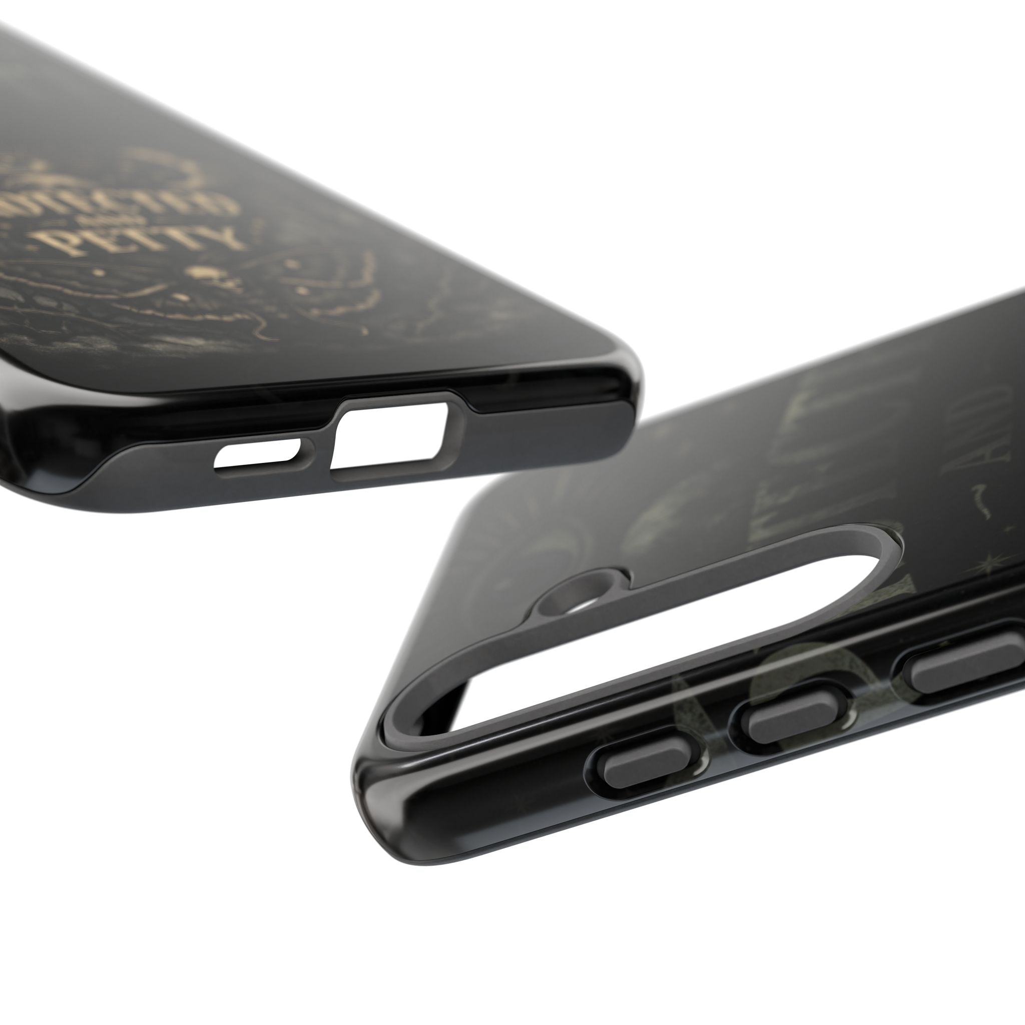 Phone Case — Gothic 'Protected and Petty' Tough Protective Cover