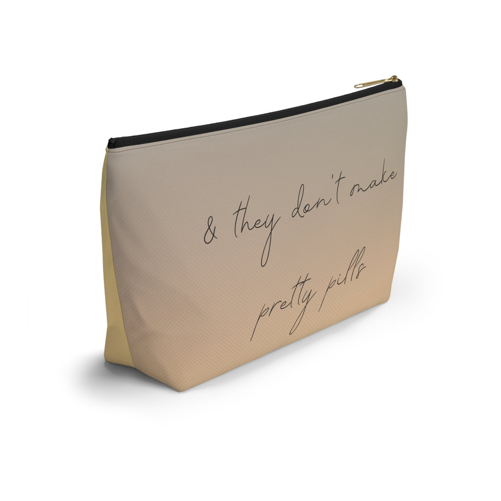 Accessory Pouch — Retro Pinup 'So What If I’m Crazy…You’re Ugly' Cosmetic Bag