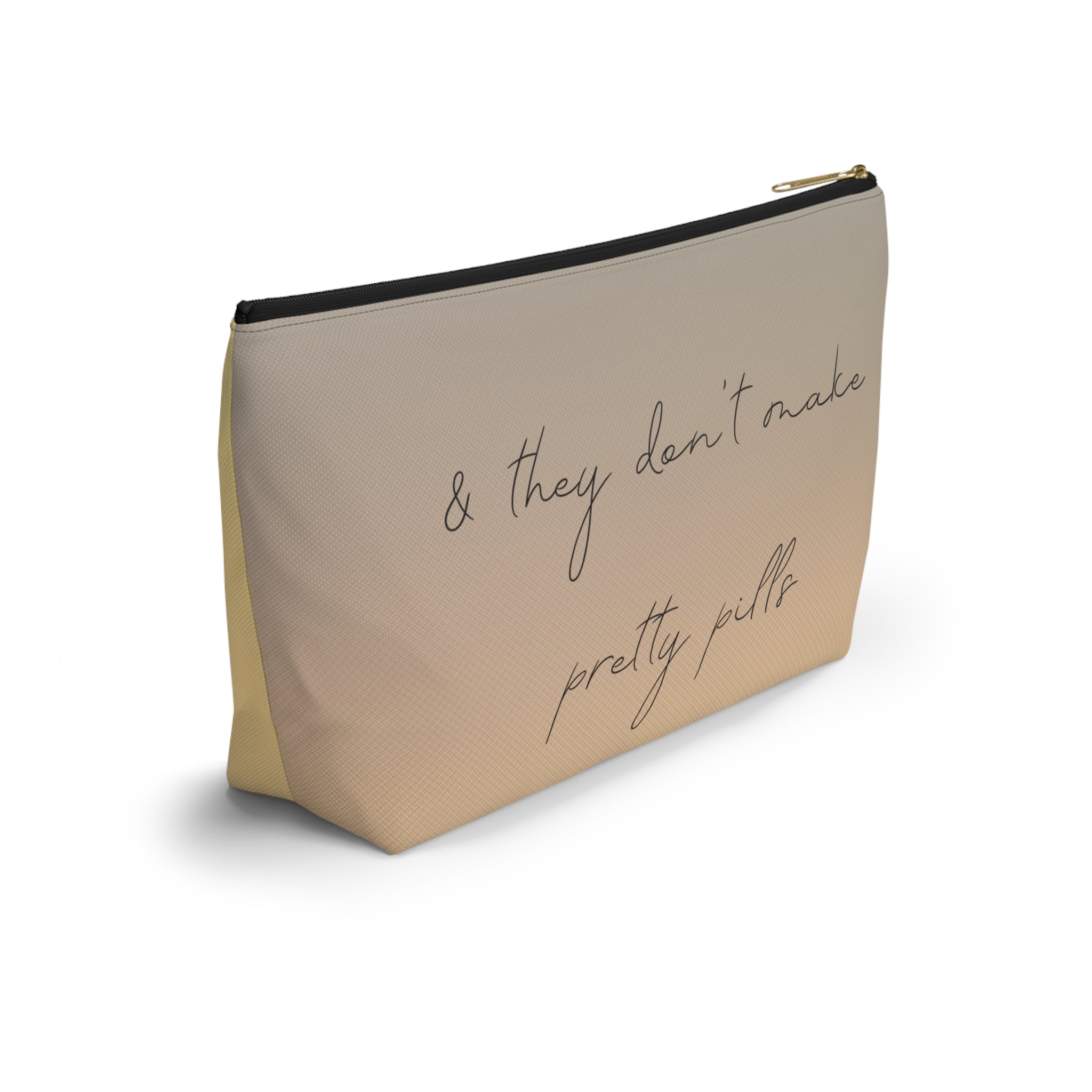 Accessory Pouch — Retro Pinup 'So What If I’m Crazy…You’re Ugly' Cosmetic Bag