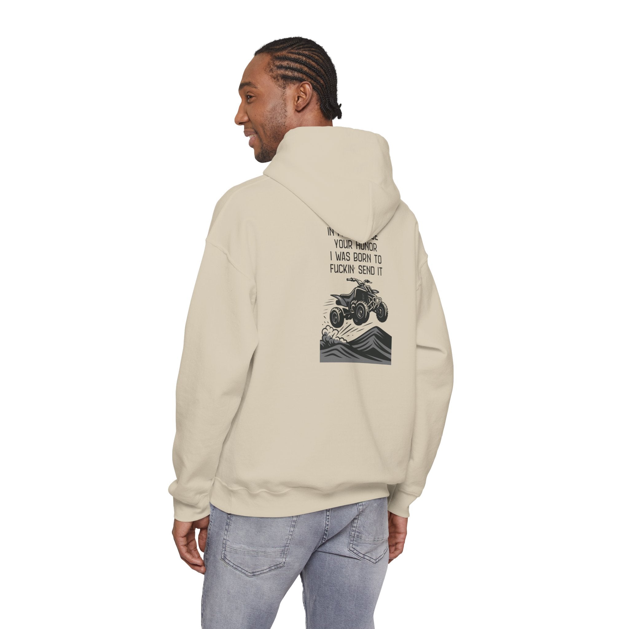 Hoodie — "In My Defense Your Honor" Off‑Road ATV Hoodie